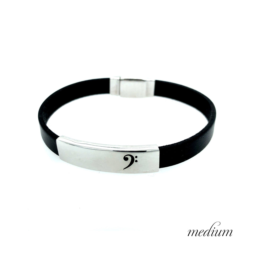 Al segno identity bracelet polished medium.