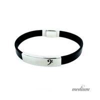 Al segno identity bracelet polished medium.