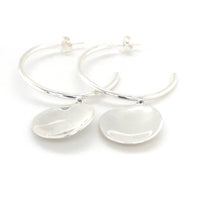 Andante Hoop earrings polished