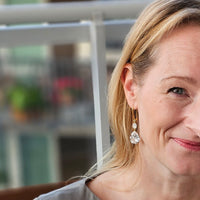 Esmeralda drop earrings