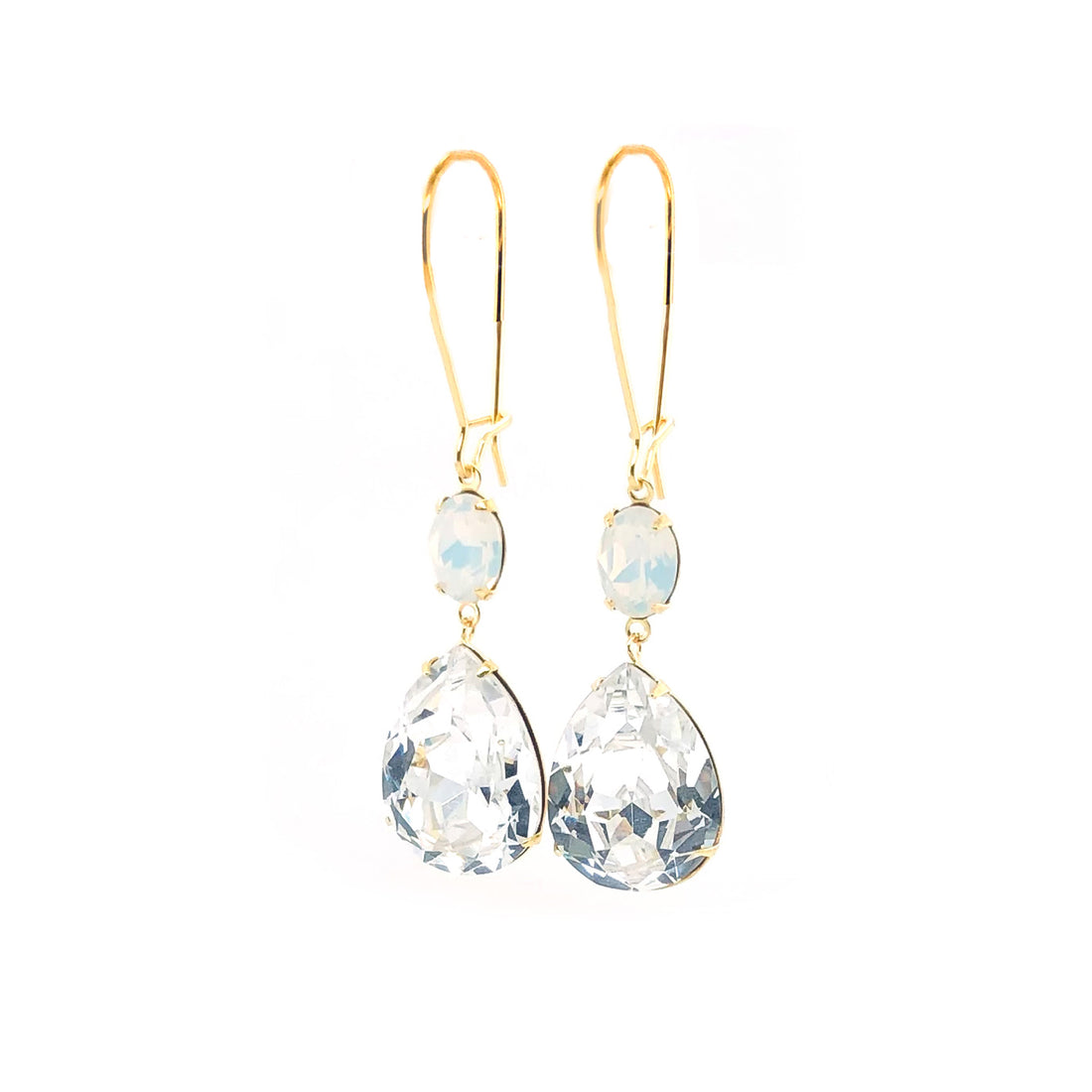 Esmeralda drop earrings