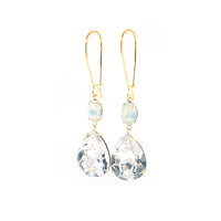 Esmeralda drop earrings