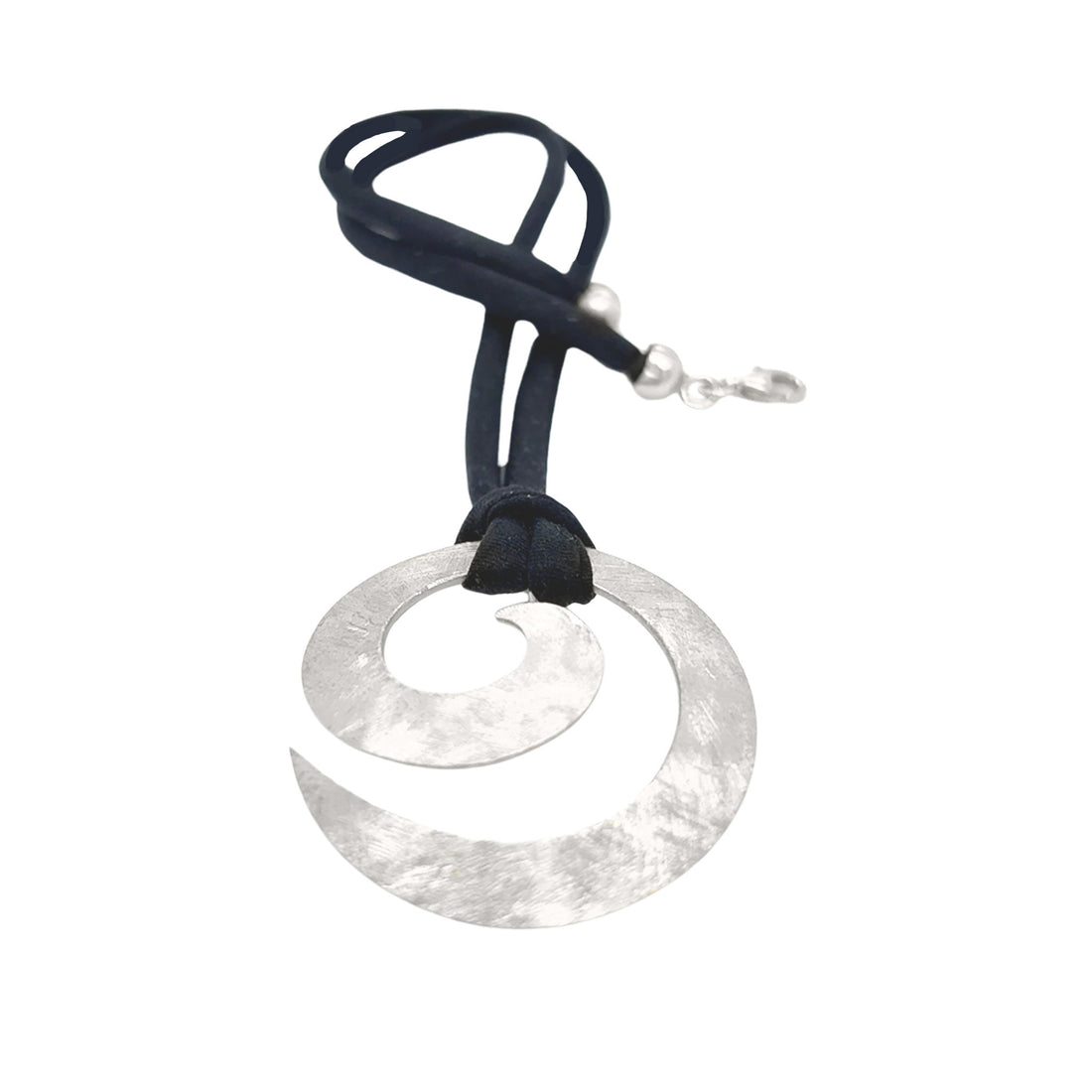 Pirouette necklace, goldplated, right