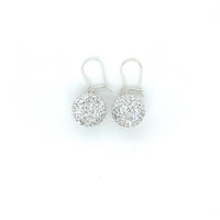 Capriccio single earrings bianca.