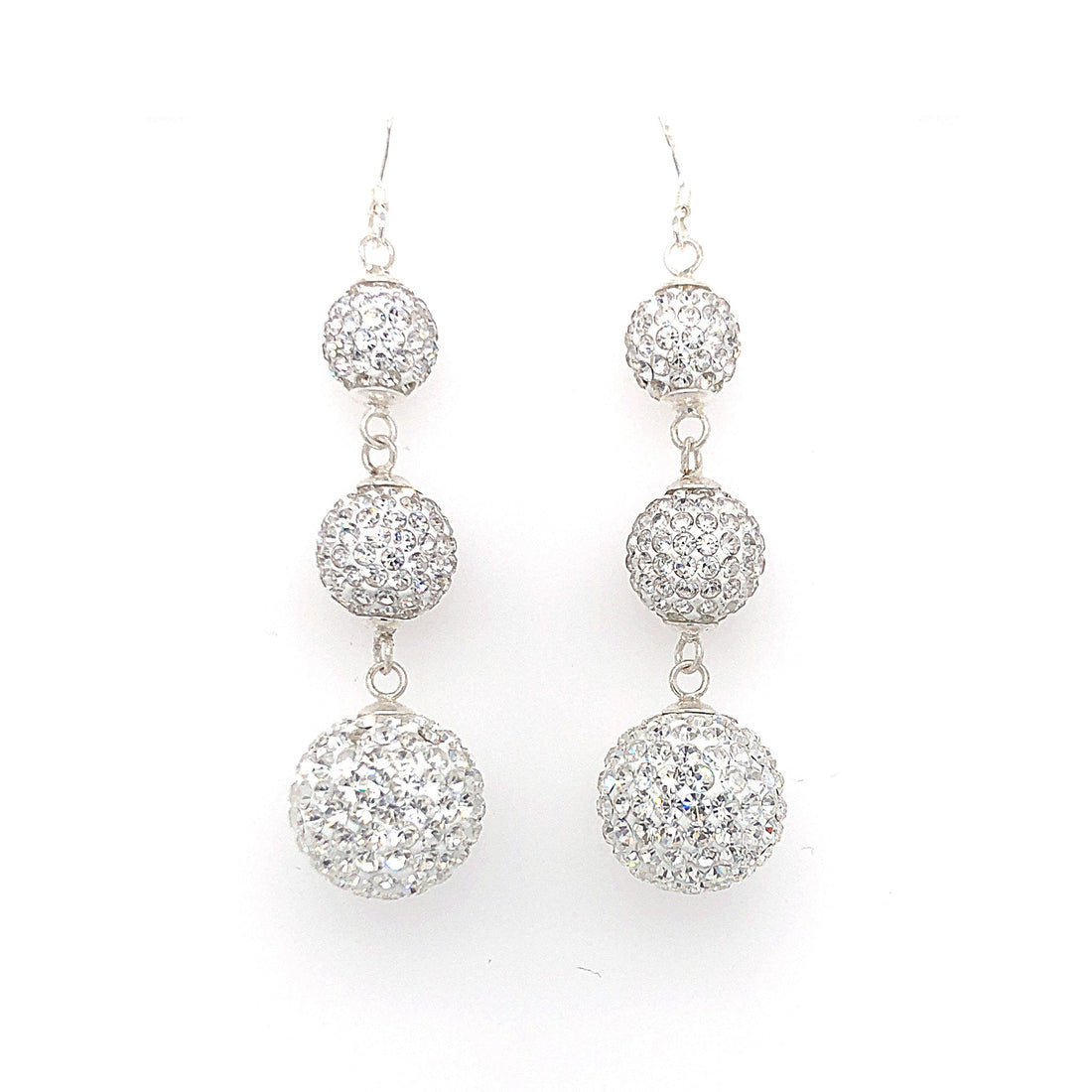 Capriccio trio earrings bianca.
