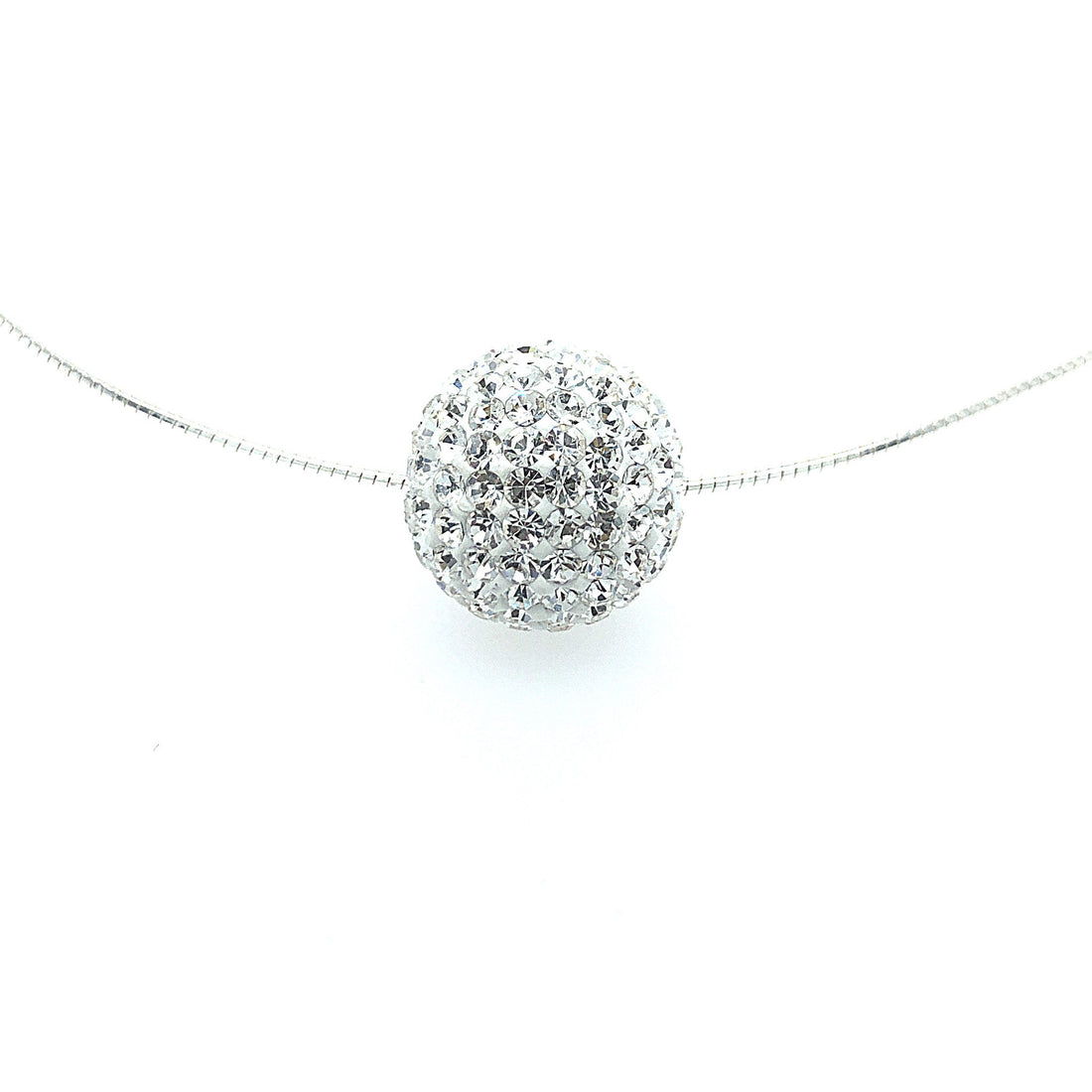 Capriccio single necklace bianca.