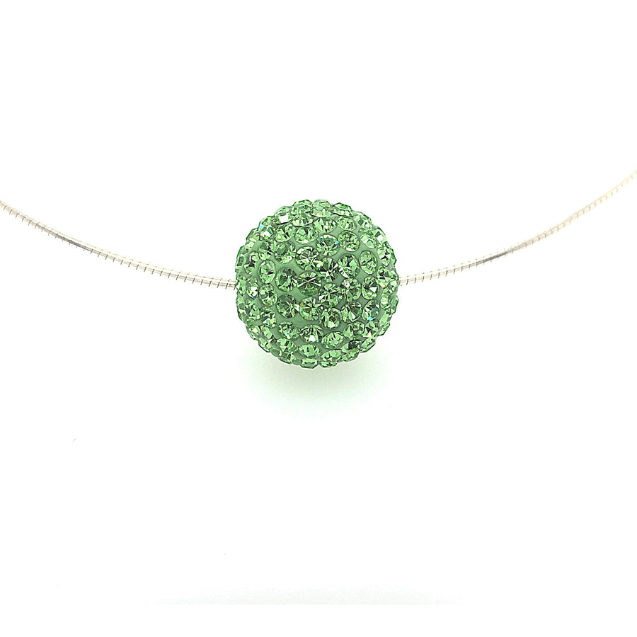 Capriccio single necklace verde.