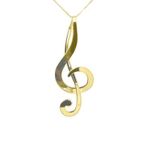 Chiavi G largo silver with medium venetian chain.