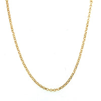 Coda rolo chain goldplated long.