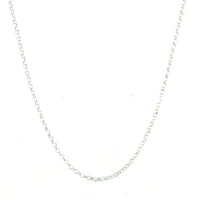 Coda rolo chain silver long.