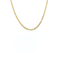 Coda rolo chain goldplated short.