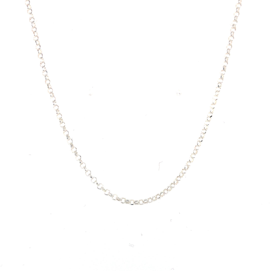 Coda rolo chain silver short.