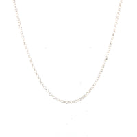 Coda rolo chain silver short.