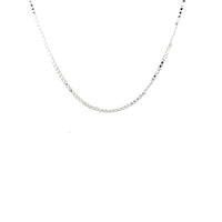 Coda venetian silver chain short.