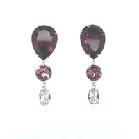 Esmeralda earrings viola.
