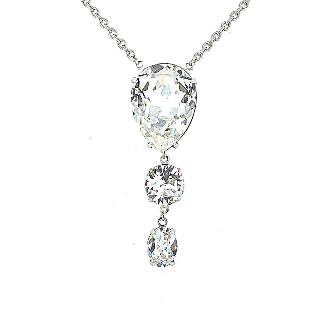 Esmeralda necklace bianca.