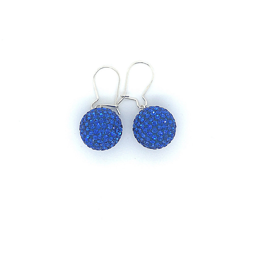 Capriccio single earrings blu.