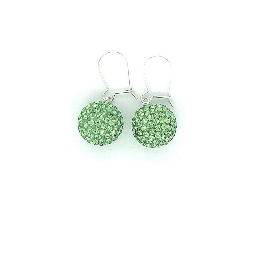 Capriccio single earrings verde.