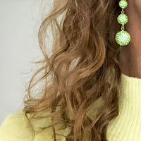 Capriccio earrings trio lime inspiration