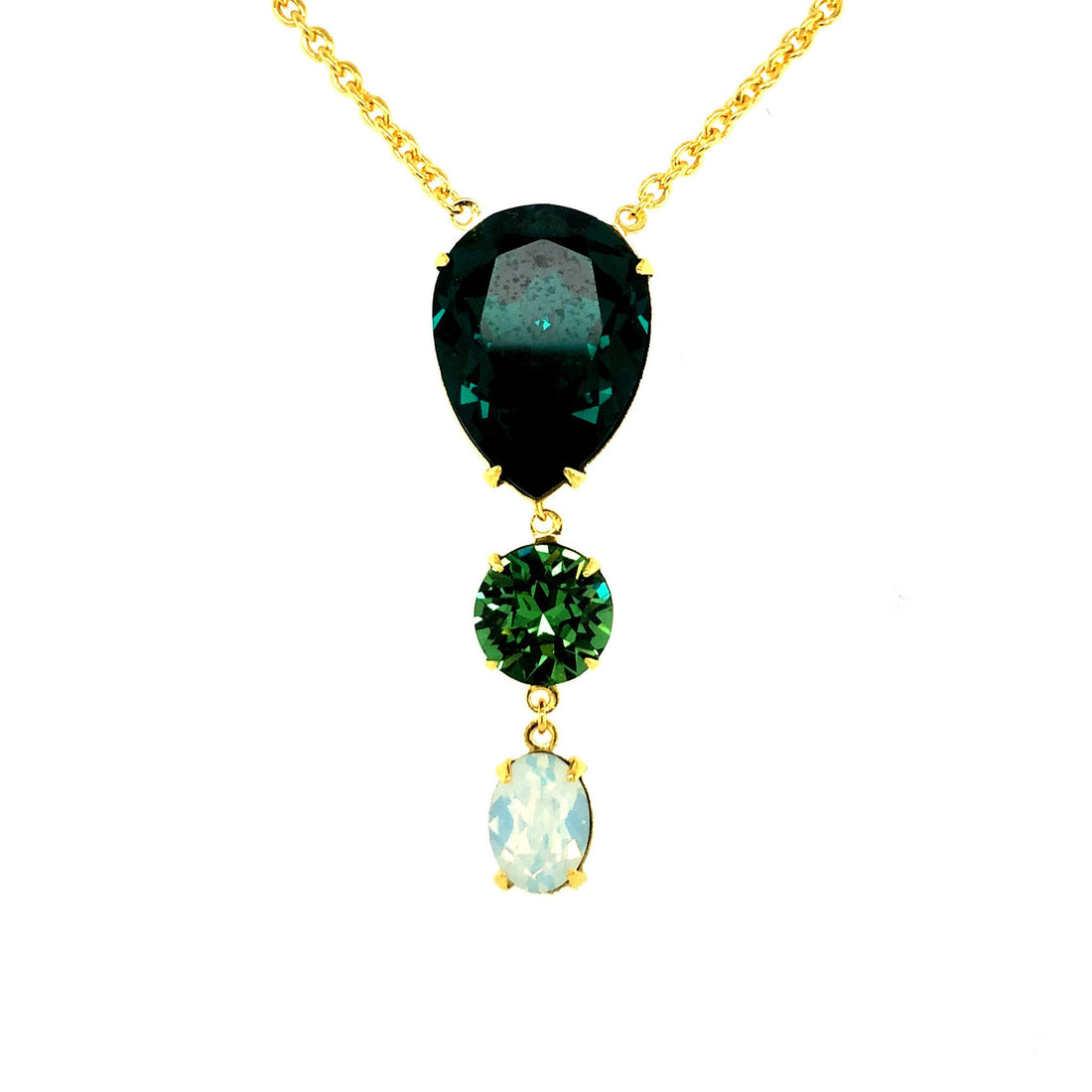 Esmeralda necklace verde.