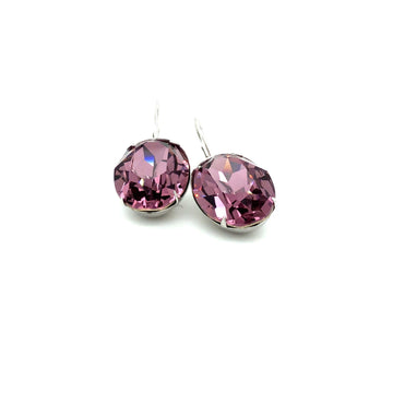 Victoria earrings viola.